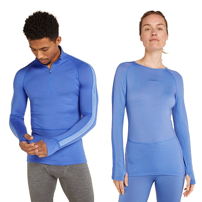 200 ZoneKnit™ base layers